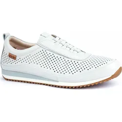 Pikolinos Sneakers in Leder Liverpool für Männer - Blanco - Herren-Sneaker mit normaler Passform, ideal für einen lässigen und stilvollen Look im Alltag.