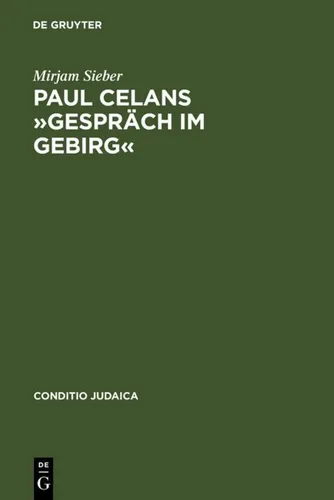 Paul Celans »Gespräch im Gebirg«: Eine tiefgehende Analyse - Belletristik, untersucht die poetologischen Implikationen von Celans Prosatext und beleuchtet die ästhetischen Unterschiede zu Adorno.