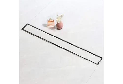 SaniteModar Duschrinne 60cm - Befliesbare Duschrinne mit Siphon und Haarfilter - Maximale Flexibilität mit 2-in-1 Design: Diese befliesbare Duschrinne aus hochwertigem Edelstahl passt sich perfekt in Ihr Badezimmer ein und sorgt für eine einfache Installation und effiziente Wasserableitung.
