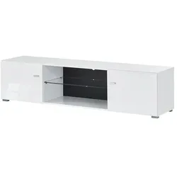 TV- Lowboard  Forino , weiß , Maße (cm): B: 170 H: 41,5 T: 41.5