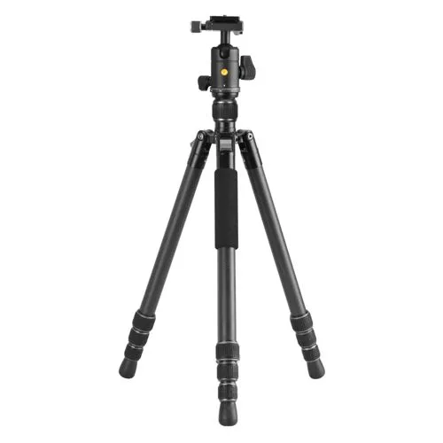 Vanguard VESTA GO 264CB Reisestativ, Karbon - Leicht und tragbar - Technik: Kompaktes Carbon-Reisestativ mit max. Traglast von 10 kg, ideal für unterwegs. Faltbar auf 44 cm, max. Höhe 1615 mm, perfekt für Fotografen auf Reisen.