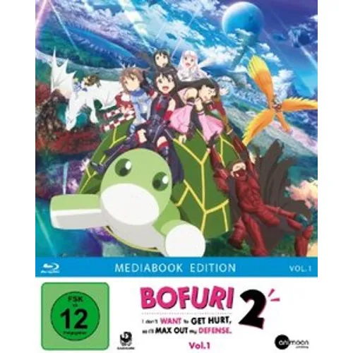 Bofuri: I Don't Want to Get Hurt, So I'll Max Out My Defense. - Staffel 2 - Vol.1 - Mediabook - Limited Edition - Filme, exklusive Limited Edition im Sammelschuber, ideal für Fans und Sammler, freigegeben ab 12 Jahren.