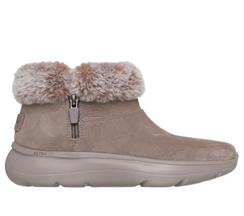 Skechers Damen On-The-Go Encore Snow-Capped Stiefelette - Wanderschuhe mit 3M Scotchgard und luftgekühlter Goga-Matte für besten Komfort und Rutschfestigkeit in jeder Situation.