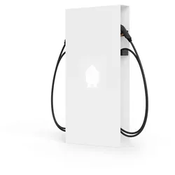 Smappee EV Base Ladestation 3-phasig 2 x 22kW Typ 2 Steckdosen - Wallbox für Elektrofahrzeuge mit Solaroptimierung und autonomem Überlastungsschutz. Über die App jederzeit den Ladestand und Kosten einsehen.