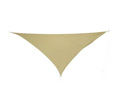 10T Sonnensegel Wilson dreieckiges Tarp 3,6 m - UV 80+ Schutz - Wasserdichtes Sonnensegel mit 90% UV-Schutz, ideal für Camping, Garten und Balkon. Mit schneller Montage dank Abspannleinen und stabilem Material, das Hitzestau vermeidet.