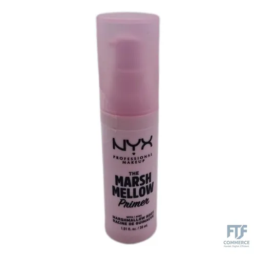 NYX Professional Makeup The Marshmellow Primer 30 ml - Vielseitiger Make-Up Primer mit veganer Formel, sorgt für glatte, hydratisierte Haut und verlängert die Haltbarkeit des Make-ups bis zu 16 Stunden.