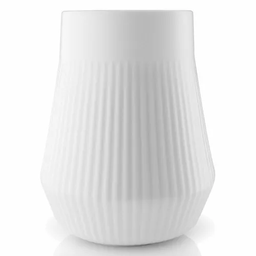 Legio Nova Vase - 21,5 cm - Weiß von Eva Trio - Elegante Porzellanvase mit zeitlosem Design, ideal für hohe Blumen. Spülmaschinenfest und perfekt kombinierbar mit dem Legio-Service.