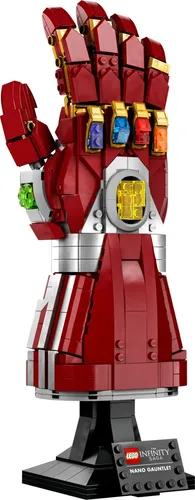 LEGO Super Heroes 76223 Iron Mans Nano Handschuh - LEGO Set aus der Marvel Themenwelt mit 675 Teilen, ideal für Iron Man-Fans ab 18 Jahren. Perfekt für Sammler und zum Nachbauen.