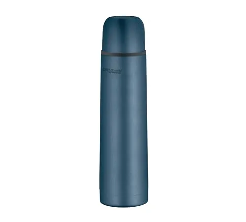 THERMOcafé by THERMOS TC BEVERAGE BOTTLE - Thermosflasche 0,70l, Nachtblau - Thermobehälter mit Becher aus Edelstahl, hält Getränke bis zu 12h heiß & 24h kalt, auslaufsicher und ideal für Schule, Büro oder unterwegs.