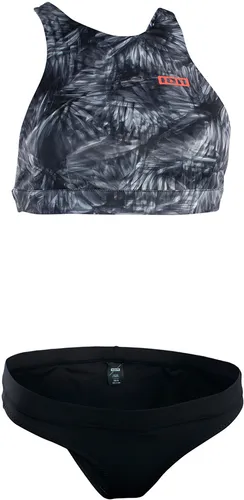 ION SURFKINI Bikini 2023 black flowers - XS