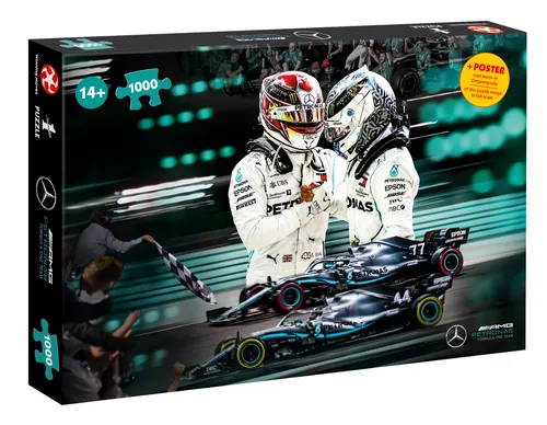 Puzzle Mercedes AMG Petronas Motorsport Fanartikel Autorennen Formel1 Puzzle