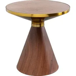 KARE DESIGN Beistelltisch Cono 87811 Holz Braun Walnuss 50 cm