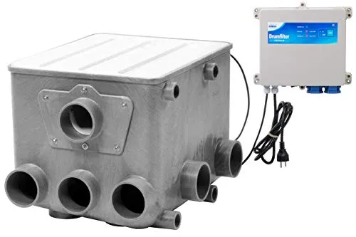 AquaForte ATF-1 Trommelfilter für Teiche - Teichfilter & -skimmer mit innovativer Filtrationstechnik, ideal für Koi-Fische und sorgt für kristallklares Wasser.