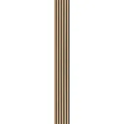 Xxxl Akustikpaneel Eiche hellbraun acous Comfort - Wand & Decke - Dieses schallabsorbierende Akustikpaneel aus FSC-zertifizierter Eiche in Hellbraun verbessert die Klangqualität und verleiht Ihrem Raum rustikalen Chic.