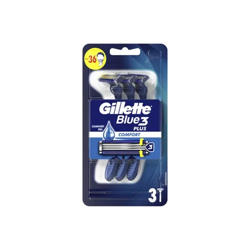 Gillette Blue 3 Comfort Einwegrasierer 3er pack neu und OVP