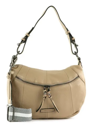 FREDsBRUDER Schultertasche Pruvia - Modische Begleiterin - Schultertasche aus hochwertigem Rindsleder im stylischen Design, geräumiges Hauptfach mit mehreren Fächern für optimale Organisation.