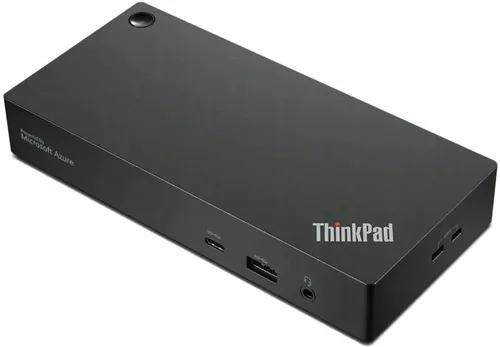 Lenovo ThinkPad USB-C Smart Dock EU (40B20135EU) - Universelle Dockingstation mit USB-C, HDMI und 2 x DP, ideal für ThinkPad Laptops und Gigabit Ethernet