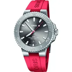 Oris Aquis Date Relief 43,5mm 01 733 7789 4153-07 4 23 36FC - grau,rot - 43.5mm