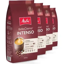 Melitta BellaCrema Intenso Kaffee-Bohnen, ungemahlen, für Vollautomaten - Erleben Sie den intensiven Charakter der BellaCrema Intenso Bohnen. Ideal für Vollautomaten, sorgen sie für ein kräftiges Aroma und ein rundum gelungenes Kaffeegenusserlebnis. Perfekt geröstet für höchsten Geschmack!