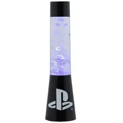 PlayStation Plastic Flow Lamp 33cm - PlayStation Kinderlampe, 33cm hoch mit fließenden Controller-Symbolen und blauem Licht für ein einzigartiges Gaming-Ambiente. Ideal für Gamerzimmer!