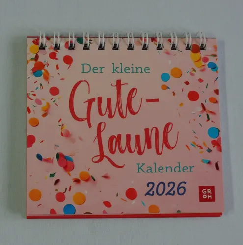 1x MINI  Kalender 2026 Der kleine Gute Laune Kalender 11,0 x 10,7 cm