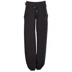 WINSHAPE Damen Wte3 Trainingshose - Schwarz, Größe L EU - Trainingsbekleidung aus leichtem, weichem Material mit glattem Bündchen und Kordelzug, ideal für Dance-Fitness und Freizeit. Fällt groß aus, bestelle eine Größe kleiner!