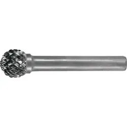 TECWERK 2000868724 Frässtift KUD D.12mm Kopf-L.11mm Schaft-D.6mm HM Verz.Kreuz T