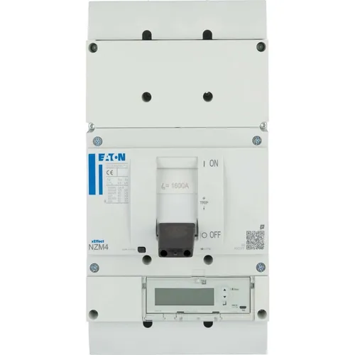 Eaton Leistungsschalter NZMH4-PX1600 1600A - Leistungsschalter für industrielle Anwendungen, ideal für sichere Stromverteilung mit einer Bemessungsstromstärke von 1600 A und robustem Design.
