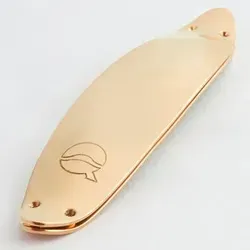 lefreQue Brass Gold Plated Resonance Plate 106 mm - Instrumentenzubehör für Tuba, Euphonium & Flöte, gelb-vergoldetes Resonanzplättchen verbessert Klang und Ansprache des Instruments.