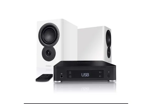 Mission LX-Connect Lautsprechersystem weiß - Radios, hochwertiger Sound in elegantem Design für ein beeindruckendes Hörerlebnis.