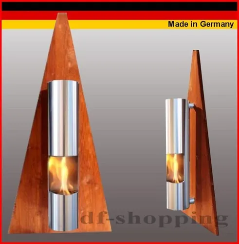 GELKAMIN ETHANOLKAMIN KAMIN KAMINOFEN OFEN CHEMINEE PYRAMIDE Kirschbaum