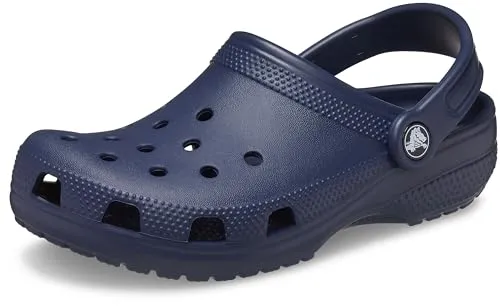 Crocs Classic Clog T Unisex Kinder Holzschuh, Navy, 20/21 EU - Clogs & Pantoletten für Mädchen, rutschfest und individuell gestaltbar mit Jibbitz-Anhängern – ideal für aktive Kinder!