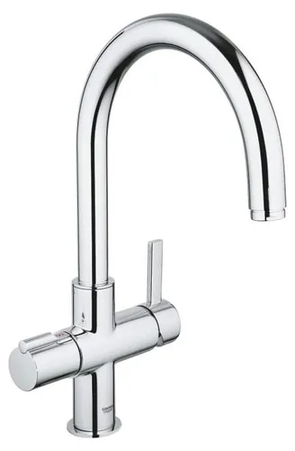 Grohe Red Duo Einhand-Spültischbatterie 30033000 - Armaturen mit integriertem Heißwasseranschluss für sofort heißes Wasser, ideal für Ihre Küche.