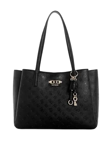 Guess Shopper Anise Multi Compartment Tote - Elegante Schultertasche mit Logo - Stylische Handtasche mit 3 Fächern, ideal für Business und Freizeit. Hochwertige Verarbeitung, stabiler Boden und praktische Innenfächer sorgen für Ordnung und einen eleganten Auftritt.