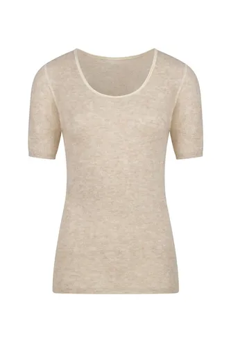 CALYMA Damen Shirt Amalya mit 49% Alpaka - Hochwertiges Damen Shirt Amalya mit 49% Alpaka für besten Tragekomfort. Flauschig, ohne störende Nähte, ideal für wechselhafte Temperaturen und sorgt für ein angenehmes Hautklima.