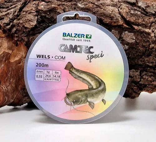 Balzer Camtec SpeciLine Wels 200m Braun 0,55mm Waller Silure Cat Line Welsschnur