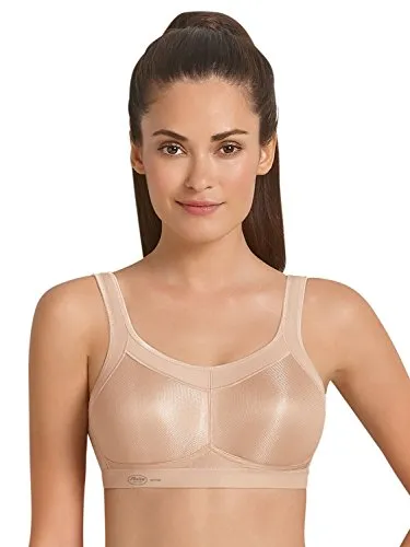 Sport-BH ANITA ACTIVE "Momentum" Damen, Gr. 70, Cup F, Caramell - Funktionsunterwäsche mit atmungsaktiver High-tech-Ware für optimalen Komfort und Bewegungsfreiheit beim Sport – perfekt für jedes Training!