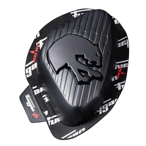 Furygan Sliders Knie – Motorrad Piste Racing – leicht, strapazierfähig, robust, Rennhose, Wettbewerb MotoGP Moto3 – Farbe: Weiß, Rot, Schwarz
