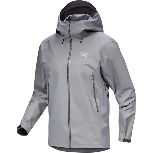 Arc'teryx Herren Beta SL Jacke XL - grau - Leichte Hardshelljacke mit wasserdichter GORE-TEX ePE Membran, ideal für alpine Abenteuer. Hoher Tragekomfort und zuverlässiger Wetterschutz machen sie zum perfekten Begleiter.