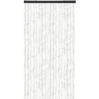 Flauschvorhang 90x200cm Weiß - Insekten- und Sichtschutz für Wohnwagen - Caravan-Zubehör: Robuster und langlebiger Flauschvorhang aus Chenille, ideal für Innen und Außen, schützt vor Insekten und neugierigen Blicken.