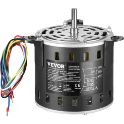VEVOR 1/5PS Gebläsemotor mit 3-Gang-Funktion - Effizienter Gebläsemotor mit 1/5 PS, 3 Geschwindigkeitsstufen und leisen 35 dB, ideal für vielseitige Anwendungen in der Luftzirkulation.