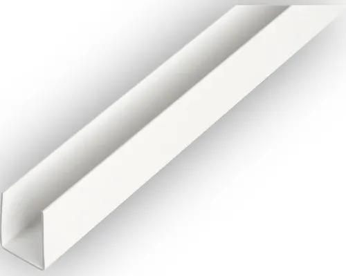 Alberts U-Profil Kunststoff weiß 10x18x10x1m 484521 - Vielseitiges U-Profil aus hochwertigem Kunststoff, ideal für kreative Projekte. Maße: 10x18x10x1m, langlebig und in ansprechendem Weiß.