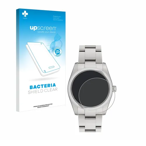 upscreen Schutzfolie für Rolex Oyster Perpetual 34 Anti-Bakteriell Displayfolie
