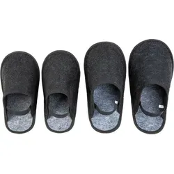 ONVAYA® Handwerkerpantoffel 2er Set - Herren-Hausschuhe mit rutschfester ABS-Sohle und elastischem Gummiband für sicheren Halt. Schützen Sie Ihr Zuhause vor Schmutz mit diesen praktischen Überschuhen im Sparset.