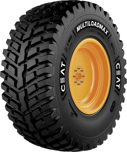 CEAT Specialty Industriereifen Multiloadmax 540/70 R 24 - Der Multiloadmax von CEAT Specialty ist ein vielseitiger Radialreifen für Landwirtschaft und Industrie. Er bietet hervorragende Stabilität und Traktion auf verschiedenen Untergründen dank seines speziellen Profildesigns.