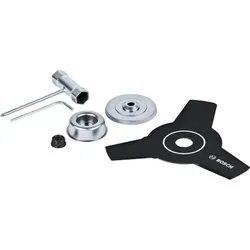 Bosch Home & Garden Freischneidermesser-Set 23 cm - Zubehör für Akku-Freischneider, inklusive Rasentrimmer- und Rasenmähermesser für effizientes Schneiden und einfachen Austausch.