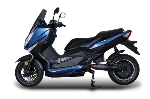 STORMBORN E-Motorroller ALEX R - 5.000 W, 90 km/h, herausnehmbare Lithium-Ionen-Akkus für bis zu 110 km Reichweite, ideal für Stadtfahrten