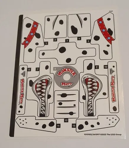 LEGO 42150 Technic Monster Jam Monster Mutt Dalmatian - 2-in-1 Monster Truck mit Rückziehmotor, perfekt für spannende Stunts und kreatives Spielen für Kinder ab 7 Jahren