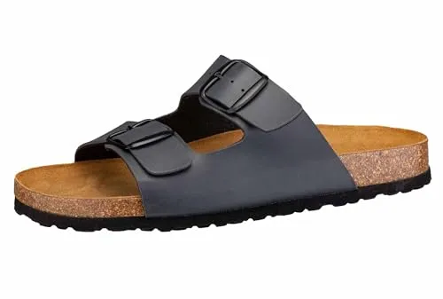 Lico Pantolette Bioline Man - Wanderschuhe mit weicher Lederdecksohle und dämpfungsaktiver EVA-Laufsohle für optimalen Komfort, ideal für lange Tage.