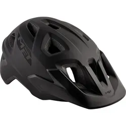 MET Echo Helm schwarz - Fahrradhelm mit In-Mould-Polycarbonat-Schale und EPS-Innenschale, bietet sicheren Sitz durch Safe-T-Mid-Anpassungssystem und ist ideal für sicheres Fahren.